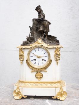 Alarm Clock - bronze, brass - Emile Pepin – Paris - 1885